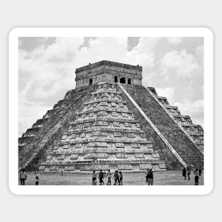 Mayan Pyramid Sticker